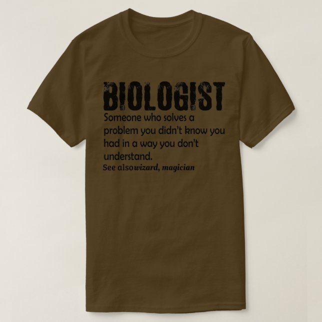 Biolog 21 t shirt (Design framsida)