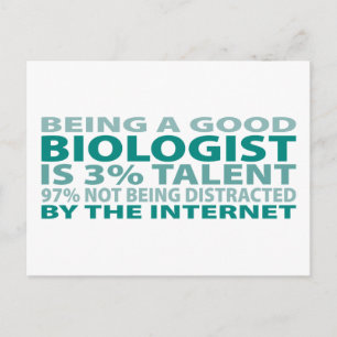 Biolog 3% Talent Vykort