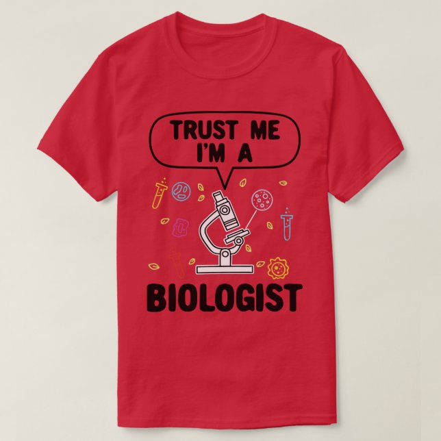Biolog Biology Gift T Shirt (Design framsida)