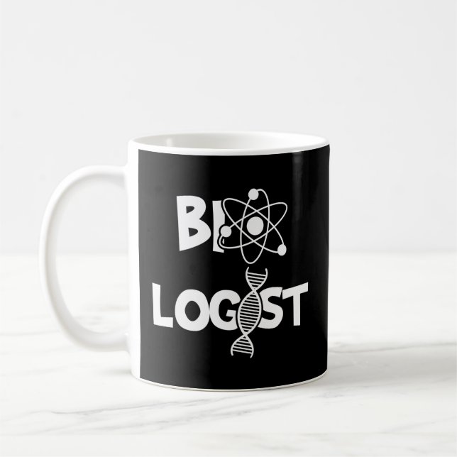 Biolog Biology Student Cell Science Chemistry D Kaffemugg (Vänster)