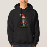 Biolog Cat Funny Science Älskare Kitten jul Hoodie<br><div class="desc">Biolog Cat Funny Science Älskare Kitten jul Julafton</div>