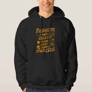 Biolog, ett gäng celler som pratar om ett gäng hoodie