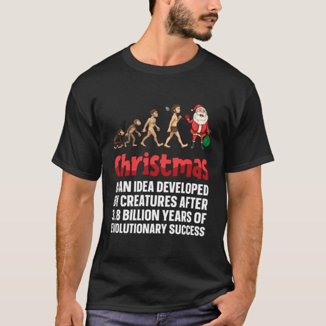 Biolog Evolution Teacher Science - Biology Chri T Shirt (Framsida)