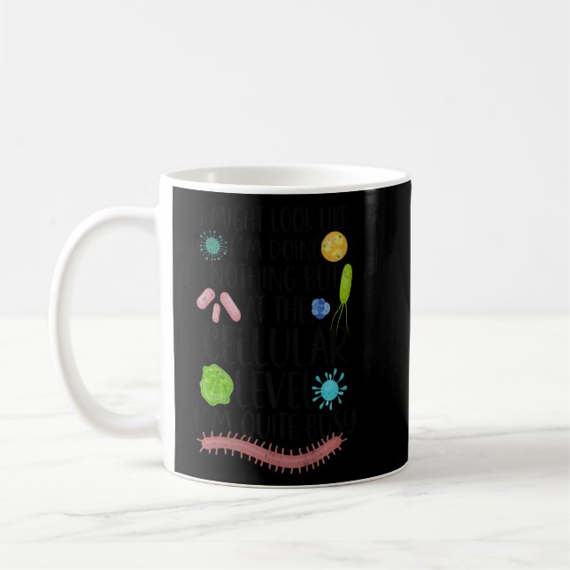 Biolog Microbiolog Microbiology Lab Staph Bi Kaffemugg (Vänster)