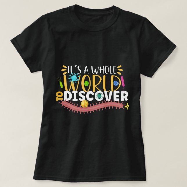 Biolog Microbiolog Microbiology Lab Staph Bi T Shirt (Design framsida)