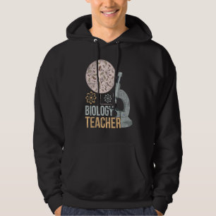 Biolog Microbiology Biology Teacher Microscope Hoodie