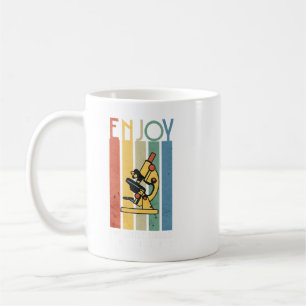 Biolog Microscope Laboratory Funny Biology Pun Kaffemugg