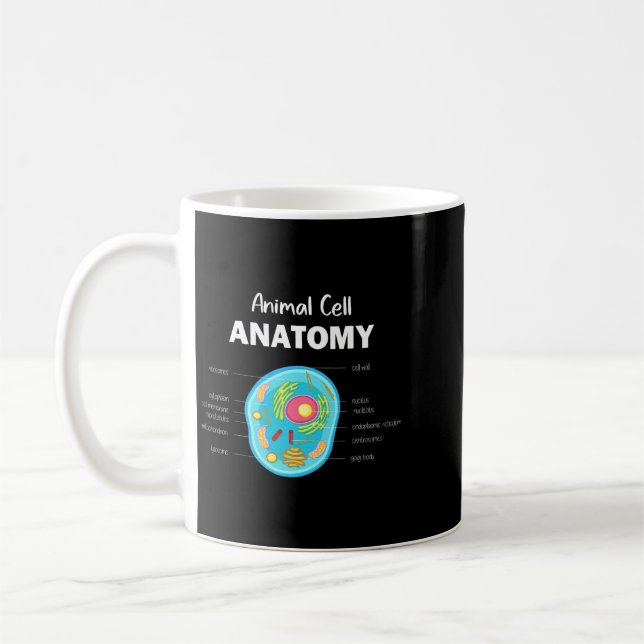 Biolog Science Anatomy of Animal Cell Kaffemugg (Vänster)