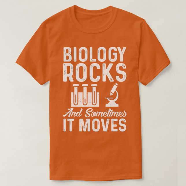 Biolog Science T Shirt (Design framsida)
