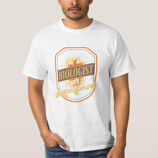 Biolog T Shirt (Framsida)