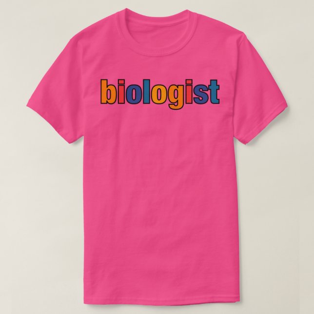 biolog t shirt (Design framsida)