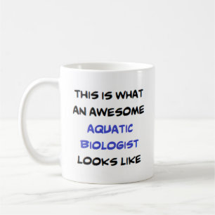 biolog, vattenlevande, fantastisk kaffemugg
