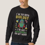 Biologen Expert Science Älskare Biology Teacher St Lång Ärmad Tröja<br><div class="desc">Biologen Expert Science Älskare Biology Teacher Student</div>