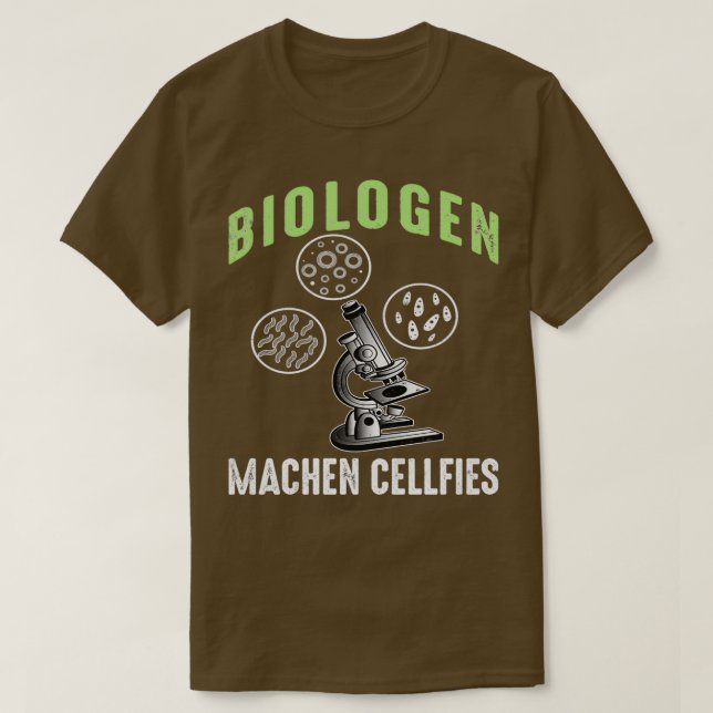 Biologer gör cellerna 2 t shirt (Design framsida)