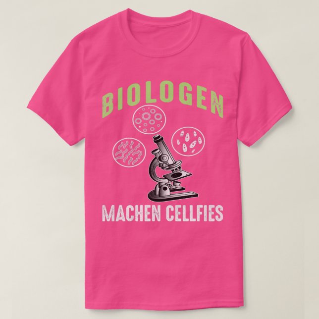 Biologer gör cellinjer Classic TShirt T Shirt (Design framsida)