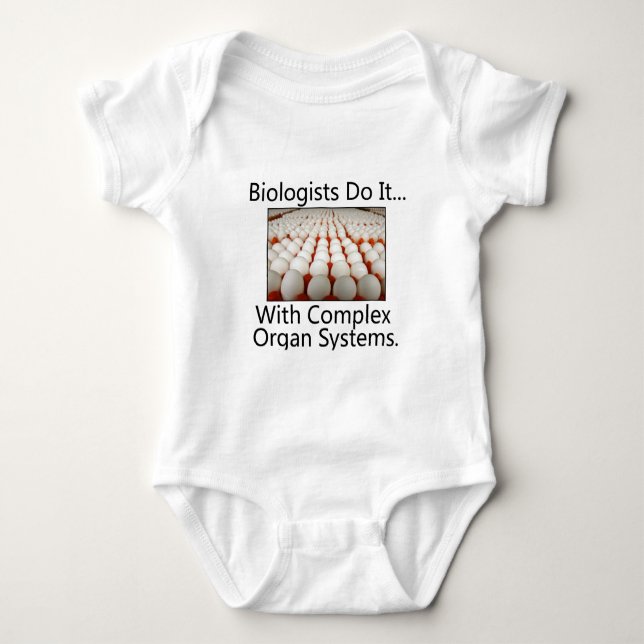 Biologer Gör Det... Med Komplexa Organsystem. T-shirt (Framsida)
