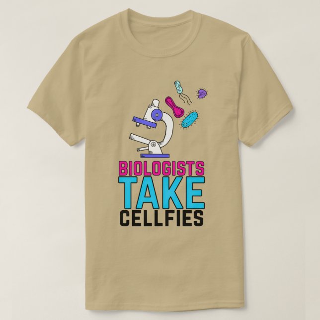 Biologer tar celler 3 t shirt (Design framsida)