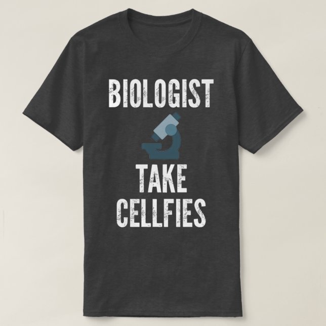 Biologer tar celler 4 t shirt (Design framsida)