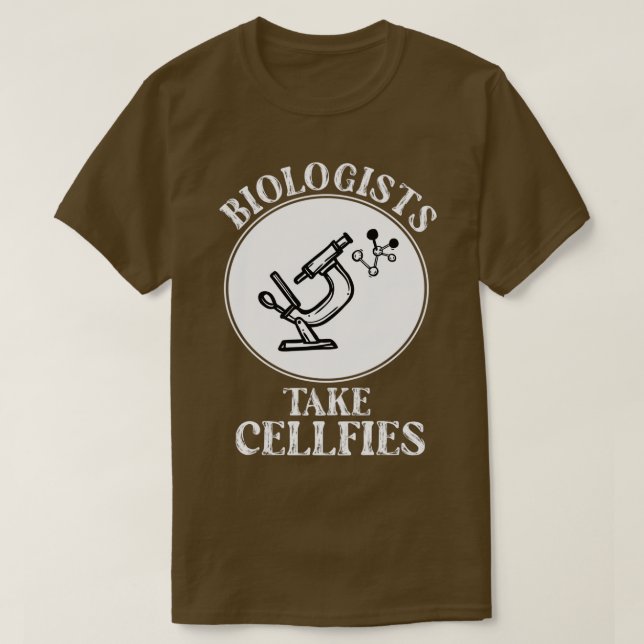 Biologer tar celler 7 t shirt (Design framsida)