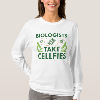 Biologer tar celler t shirt