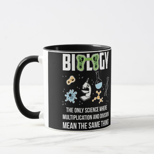 Biologi är den enda vetenskapen där multiplikation mugg (Vänster)