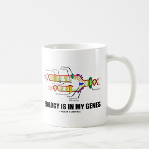 Biologi är i min gener (DNA-replicationen) Kaffemugg