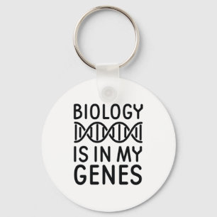 Biologi är i min gener nyckelring