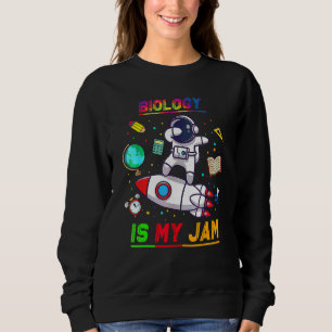Biologi Är Min Sylt Astronaut Tillbaka Till Skolan T Shirt