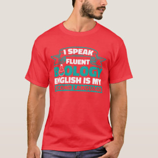 Biologi Biolog Biologi Huvudämne retro T Shirt