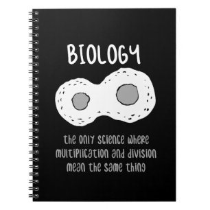 Biologi - biologi - den enda vetenskapliga present anteckningsbok