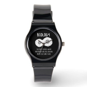 Biologi - biologi - den enda vetenskapliga present armbandsur