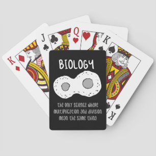 Biologi - biologi - den enda vetenskapliga present casinokort