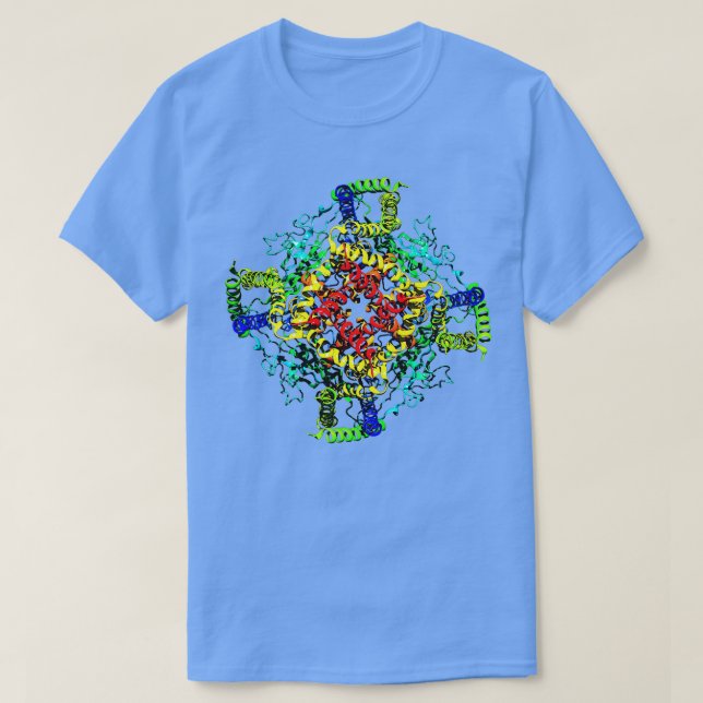 Biologi Cryo electron microscopy structure protein T Shirt (Design framsida)
