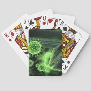 Biologi för levande virus casinokort