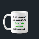 biologi major, fantastisk kaffemugg<br><div class="desc">biologi</div>