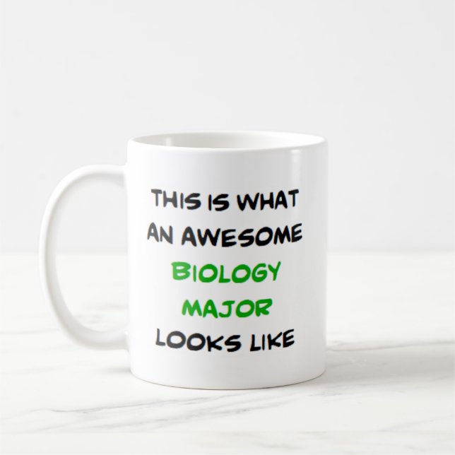 biologi major, fantastisk kaffemugg (Vänster)