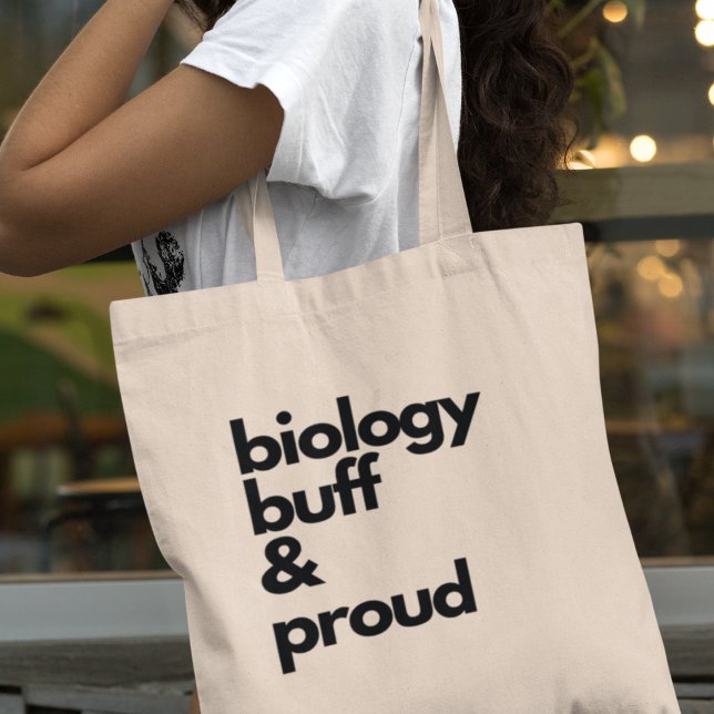 Biologi Nörd & Stolt Presentfrukt till Biologi Lär Tygkasse (Shop now and make a bold statement as a proud biology enthusiast! )