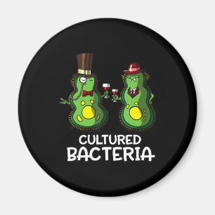 biologi odlade bakterier lustig student-vetenskap magnet