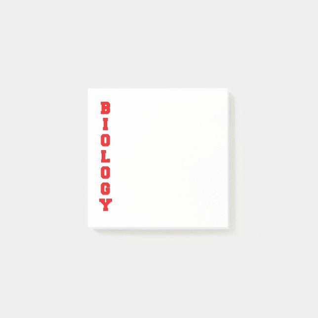 Biologi Post-it Block (Framsida)