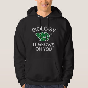 Biologi som växer på dig hoodie