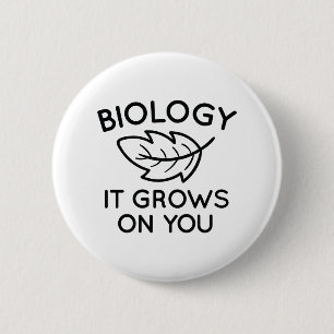 Biologi som växer på dig knapp