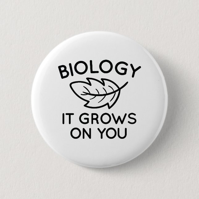 Biologi som växer på dig knapp (Framsida)