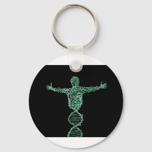 BiologiDNA-manen Nyckelring