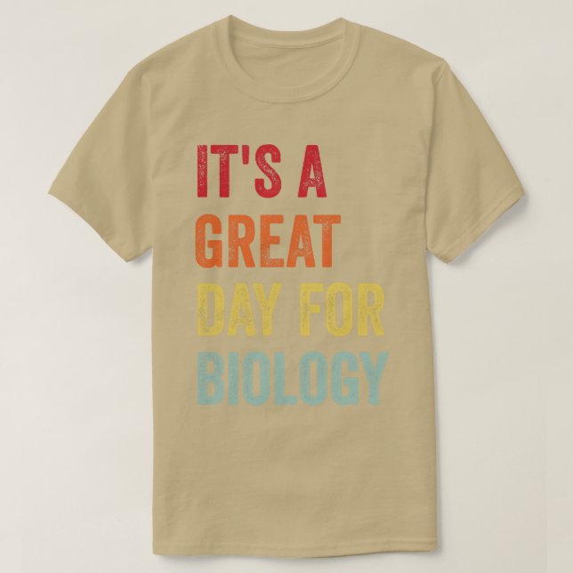 Biologientusiast T Shirt (Design framsida)