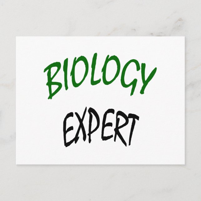 Biologiexpert Vykort (Framsida)