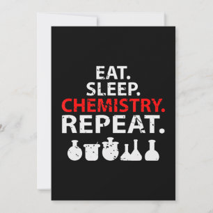 Biologikemi Teacher Scientist Gift Chemistry Julkort