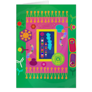 Biologikort Hälsningskort