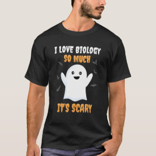 Biologilärare Halloween Biologiskolor T Shirt