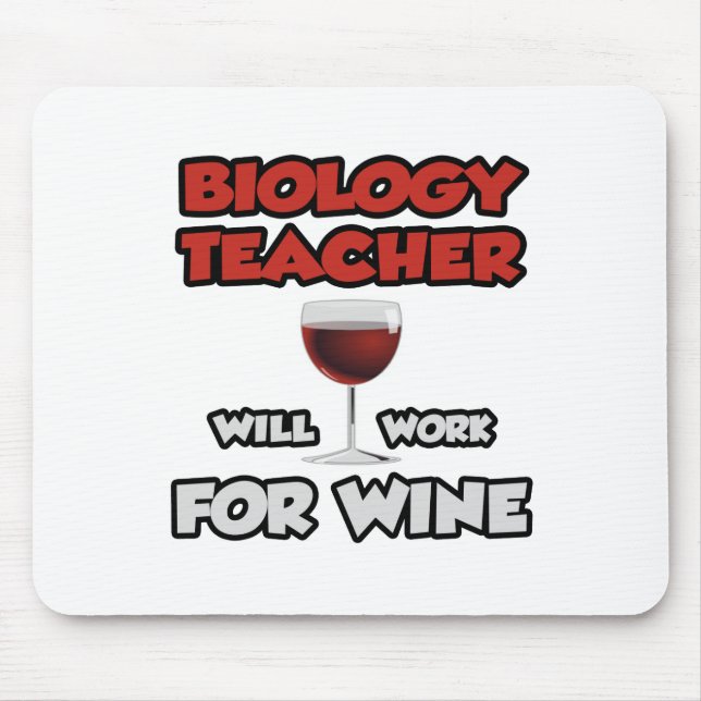 Biologilärare ... Kommer att arbeta för Vin Musmatta (Framsidan)