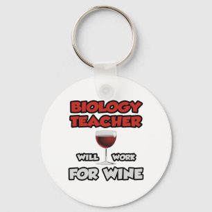 Biologilärare ... Kommer att arbeta för Vin Nyckelring